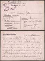 ALEMANIA A ANVERS BELGICA POW CORREO PRISIONEROS DE GUERRA STALAG XVIIA 1941 - Covers & Documents