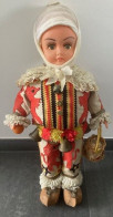 BINCHE-GILLE DE BINCHE EN GRAND TENUE-VINTAGE-GRANDE POUPEE+- 50 CM-FOLKLORE-TROUVAILLE DE GRENIER-VOYEZ LES 12 PHOTOS - Binche