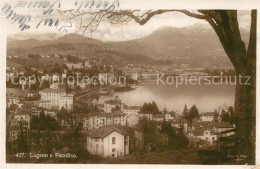 13114794 Lugano Lago Di Lugano Et Paradiso Alpes Lugano - Autres & Non Classés