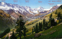 13114784 Muerren BE Landschaftspanorama Blick Zu Den Berner Alpen Muerren - Andere & Zonder Classificatie