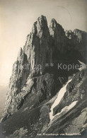 13114770 Kreuzberge Von Saxerluecke Gebirgspanorama Appenzeller Alpen Bergwelt K - Autres & Non Classés