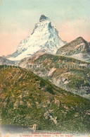 13114748 Zermatt VS Hoernli Mit Schwarzsee Matterhorn Walliser Alpen  - Andere & Zonder Classificatie