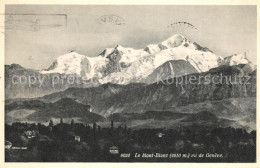 13114743 Geneve GE Vue Sur Le Mont Blanc Geneve - Autres & Non Classés