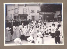 2 PHOTOS ORIGINALES " Pardon De Quimper Et Calvaire De Tronoan " 1928/29 " " PHOT097A ET B - Orte