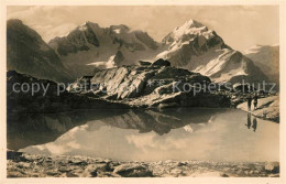 13114722 Fuorcla Surley Bergsee Blick Auf Bernina Und Roseg Alpenpanorama Fuorcl - Other & Unclassified