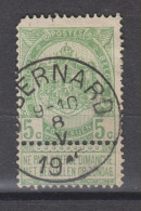 COB 56 Oblitération Centrale ST-BERNARD - 1893-1907 Stemmi