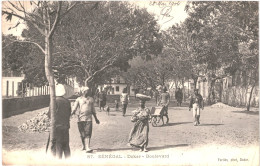CPA Carte Postale Sénégal Dakar Boulevard   1904 VM80098ok - Sénégal
