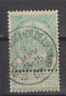 COB 56 Oblitération Centrale ST-JOSSE-TEN-NOODE (CH. DE LOUVAIN) - 1893-1907 Coat Of Arms