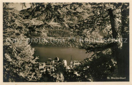 13114608 St Moritz Dorf GR Talblick St Moritzersee Landschaftspanorama St. Morit - Sonstige & Ohne Zuordnung