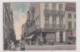 Ostende. Vue Générale De La Rue De Flandre. * - Oostende