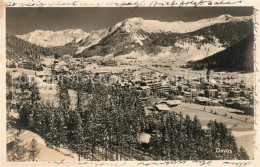 13114571 Davos GR Panorama Wintersportplatz Alpen Davos Platz - Altri & Non Classificati