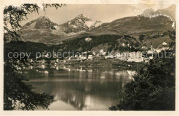 13114528 St Moritz Dorf GR Blick Ueber St Moritzer See Alpenpanorama St. Moritz - Andere & Zonder Classificatie