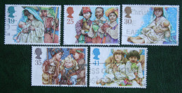 Natale Weihnachten Xmas Noel Kerst (Mi 1539-1543) 1994 Used Gebruikt Oblitere ENGLAND GRANDE-BRETAGNE GB GREAT BRITAIN - Used Stamps