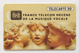 Télécarte France - Mécène La Musique Vocale - Non Classificati