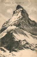 13114121 Matterhorn VS Le Cervin Gebirgspanorama Walliser Alpen Matterhorn VS - Andere & Zonder Classificatie