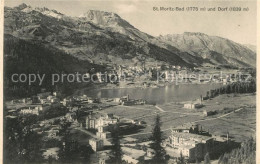 13114112 St Moritz Bad GR Und Dorf Alpenpanorama St. Moritz - Sonstige & Ohne Zuordnung