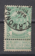 COB 56 Oblitération Centrale TERMONDE - 1893-1907 Wappen