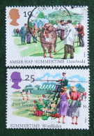 The Four Seasons- Summer Mi 1529-1530 Yv 1774-1775 1994 Used Gebruikt Oblitere ENGLAND GRANDE-BRETAGNE GB GREAT BRITAIN - Gebruikt