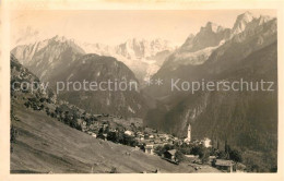 13113898 Soglio Panorama Mit Bondascagruppe Bergeller Alpen Soglio - Altri & Non Classificati