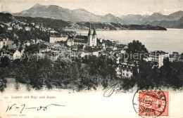 13113892 Luzern LU Stadtpanorama Vierwaldstaettersee Rigi Alpen Luzern - Otros & Sin Clasificación