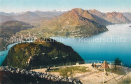 13113860 Monte San Salvatore Con Vista Sul Lago Di Lugano Luganersee Alpenpanora - Sonstige & Ohne Zuordnung