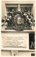 13113844 Zuerich ZH Haus Zur Sichel Gottfried Keller Zuerich - Other & Unclassified