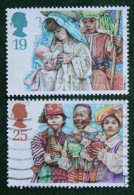 Noel Xmas Christmas Weihnac Mi 1539-1540 Yv 1784-85 1994 Used Gebruikt Oblitere ENGLAND GRANDE-BRETAGNE GB GREAT BRITAIN - Used Stamps