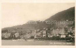 13113674 Montreux VD Les Quais Lac Leman Montreux - Sonstige & Ohne Zuordnung