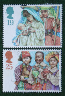 Noel Xmas Christmas Weihnac Mi 1539-1540 Yv 1784-85 1994 Used Gebruikt Oblitere ENGLAND GRANDE-BRETAGNE GB GREAT BRITAIN - Used Stamps