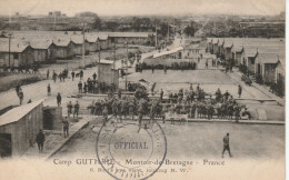 Montoir De Bretagne - Camp GUTHRIE -Rare Avec Tampon Forces Américaines . - Autres & Non Classés