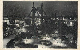 Hungary Budapest Elisabeth Bridge By Night - Ungarn