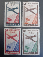 Réunion 1938 Yvert 2, 3, 4, 5 MH - Luchtpost