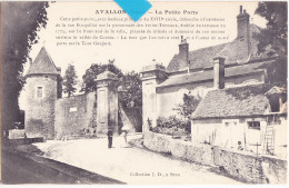 Nyy- 89 Yonne  Cpa  AVALLON Peti - Avallon