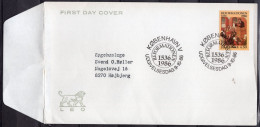 Denmark 1986 FDC - Protestant Reformation In Denmark - FDC