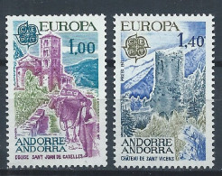 Andorre Français YT 261-262 Neuf Sans Charnière - XX - MNH Europa 1977 - Nuevos