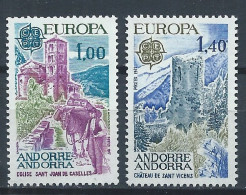 Andorre Français YT 261-262 Neuf Sans Charnière - XX - MNH Europa 1977 - Neufs