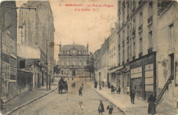 93 BAGNOLET. La Mairie Et La Rue Du Progrès Devenue Rue Raoul Berton 1914 - Bagnolet