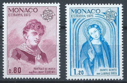 Monaco YT 1003-1004 Neuf Sans Charnière - XX - MNH Europa 1975 - Unused Stamps