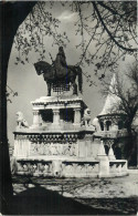 Hungary Budapest Fshermen's Bastion With St Stephen's Equestrian Statue - Ungarn