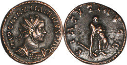 ROME - Aurelianus - MAXIMIEN HERCULE - Hercule Et Lion De Némée - 289 AD - Lyon - RIC.458 - 19-147 - The Tetrarchy (284 AD Tot 307 AD)