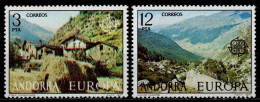 Andorre Espagnole YT 100-101 Neuf Sans Charnière - XX - MNH Europa 1977 - Nuovi
