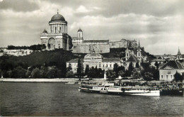 Hungary Esztergom Basilika & Sailing Vessel - Hungary