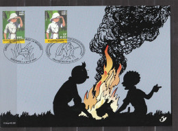 TINTIN - Cartoline Commemorative - Emissioni Congiunte [HK]
