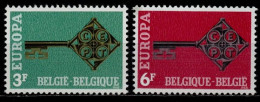 Belgique YT 1452-1453 Neuf Sans Charnière - XX - MNH Europa 1968 - Unused Stamps