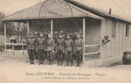 Montoir De Bretagne - Camp GUTHRIE -Rare Avec Tampon Forces Américaines . - Sonstige & Ohne Zuordnung