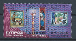 Chypre YT 420-422 Neuf Sans Charnière - XX - MNH Europa 1975 - Neufs