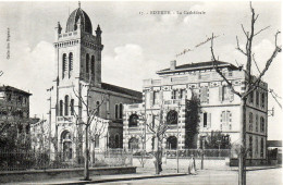 TUNISIE - BIZERTE - 17 - La Cathédrale - Collection Régence. Leroux Alger. - Tunisia