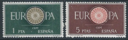 Espagne YT 975-976 Neuf Sans Charnière - XX - MNH Europa 1960 - Ongebruikt