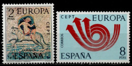 Espagne YT 1779-1780 Neuf Sans Charnière - XX - MNH Europa 1973 - Ongebruikt