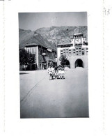 Ref 1 - Photo + Négatif : Place De Roquebillière , Alpes Maritimes - France  . - Europe